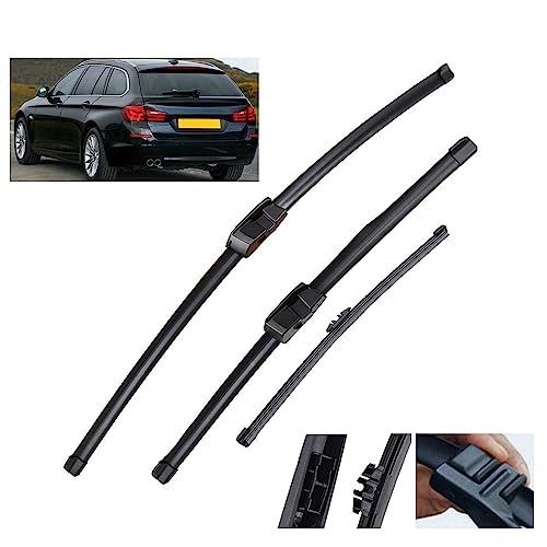 Balais d'essuie-glace automatiques pour BMW F11 balayage silencieux sans trace 26" 18" 14"