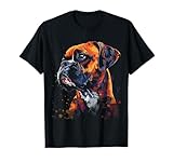Boxer Hund Splash Design Kleidung