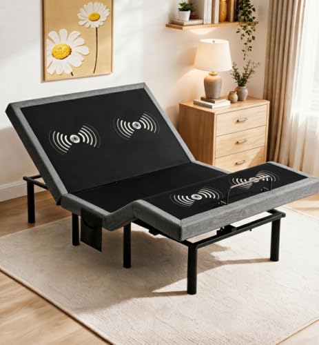 Image of Amada Adjustable Bed Frame Full with Massage and Zero Gravity