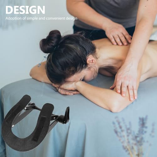 Soporte para Cabeza de Masaje Cabilock Negro de Plástico Duradero 6
