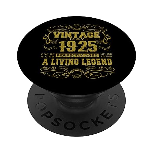 Mayo 1925 97 Regalo de cumpleaños Leyenda viviente 97 Años PopSockets PopGrip Intercambiable