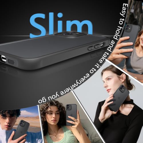Image of iPhone 12mini Case,Translucent Matte(Black)