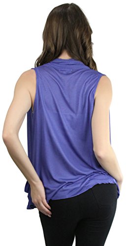 Image of ToBeInStyle Womens Open Front Casual Shrug Lightweight Layering Cardigan Sleeveless or Short Sleeve