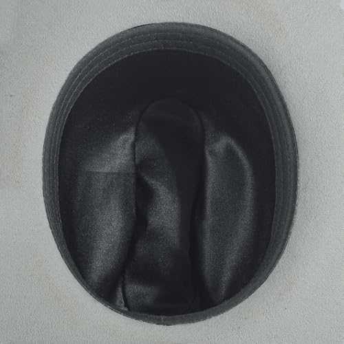 Image of Open Road Hat Fedora Hat Pure Wool Felt Hat Vintage Rancher Hat Airway Vented Panama Hats for Men Women