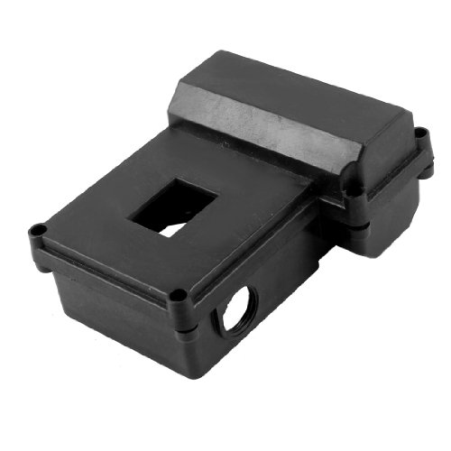 Caja de Conexiones Plástica Negra Aexit 13 cm miniatura 1