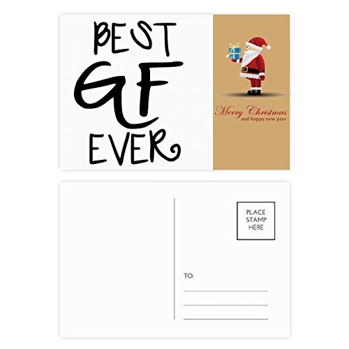 Cartes postales pour petite amie : coffret cadeau Saint Valentin Best GF Ever