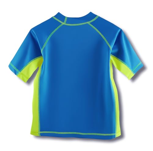 Boys Rashguard Quick Dry Short Sleeve UPF 50+ Sun Protective Swim Shirt2