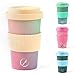 Produktbild Planet Bamboo [Einführungsangebot] Coffee-to-Go-Becher aus Bambus (Bambusdeckel | 355 ml) Nachhaltiger Kaffeebecher für Unterwegs