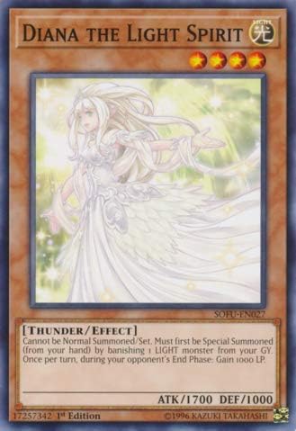 Yu-Gi-Oh! - Diana El Espíritu de la Luz - SOFU-EN027 - Común - 1 Edición - Soul Fusion