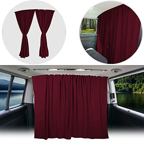 BREMER SITZBEZÜGE Maß Gardinen Vorhänge Sonnenschutz Kompatibel Mit VW T5 T6 T6 1 Transporter Caravelle Langer Radstand Mit Fl Gelt R In Schwarz Camping Zubeh R Wohnmobil Zubeh R Camper Gardinen 719