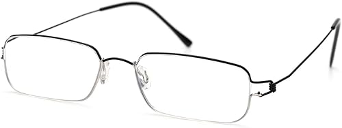 TERAISE Lentes de lectura ultraligeros para hombres y mujeres con bloqueo de luz azul, elegantes lentes de lectura HD sin tornillos
