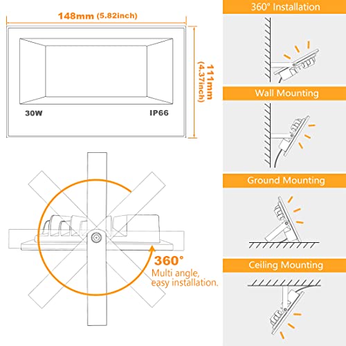 Melpo BLFL-LFCA Led Flood Light Outdoor thumb #6