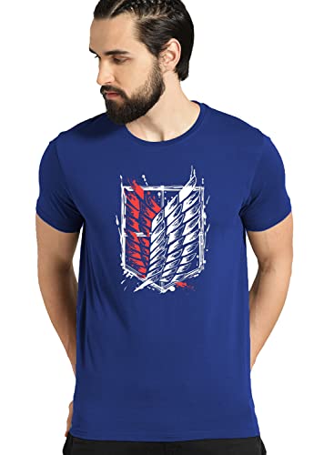 Image of ADRO Men's 100% Cotton Regular Fit T-Shirt