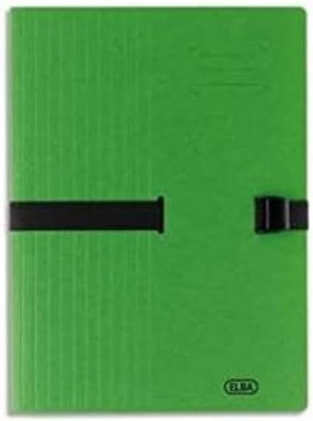 Elba Clip 'n' Go Folder A4 Card a4 Green