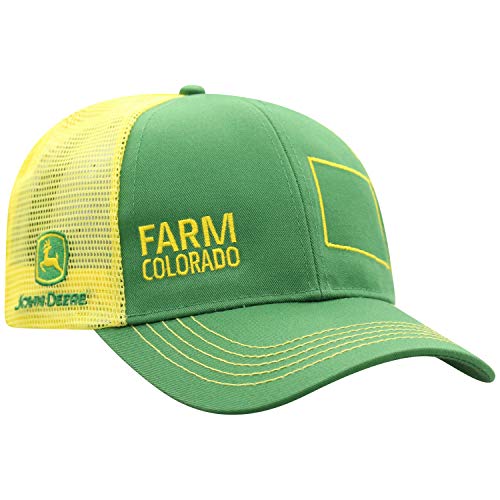 Image of John Deere Farm State Pride Contrast Mesh Back Core Baseball Cap