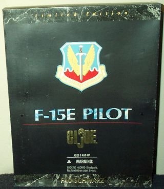 Amazon | GI Joe F-15E Pilot 12 Action Figure Limited Edition