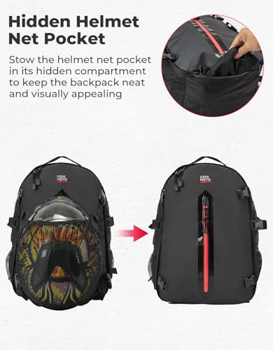 KEMIMOTO 35L Hidden Net Backpack