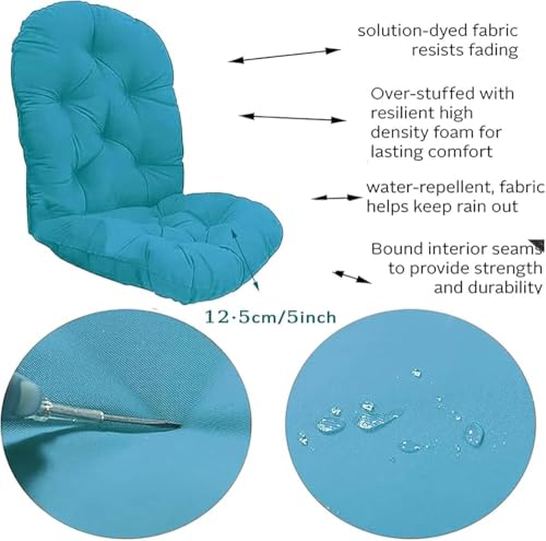 Coussin fauteuil à bascule doux et résistant aux UV - 4