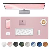 Alfombrilla de escritorio antideslizante, fácil de limpiar