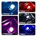 Hugwits 5 PCS USB Plug Lights, Mini LED Car Ambient Lighting, Small Round Light Night Lamp, Universal Portable Decorative Lights for Bedroom, Hallway, Bathroom, Kitchen (Multicolored)