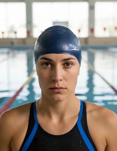 Touca Natação e Hidroginástica Speedo Flat Silicone