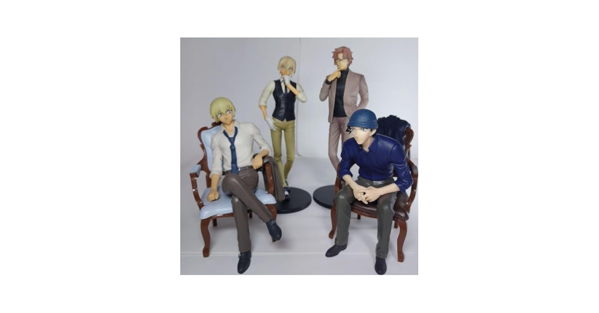 安室透＆赤井秀一 キャラアニ限定版フィギュア マルチスタンドver Amazon.co.jp: 名探偵コナン 安室透 マルチスタンドver. 完成品