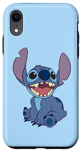 Coque iPhone XR Stitch portrait mignon Disney idée cadeau anniversaire pour fan de Lilo