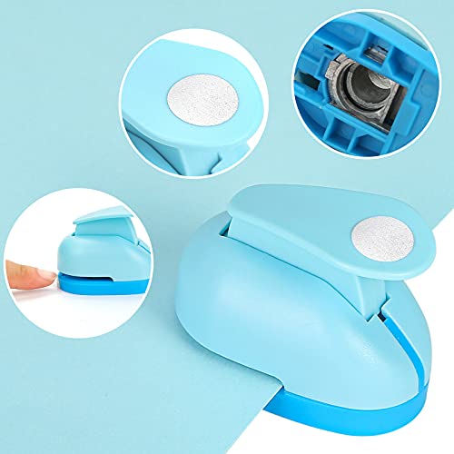 Loveinusa Punch Craft Set, 6Pcs Hole Punch Shapes Hole Puncher For Crafts Paper Punches Decorative Snowflake Star Circle Hole Puncher For Crafting Scrapbook Nail Designs #TOP3
