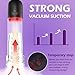 Electric Male Masterburters,Male Toy with 9 Vibration & 3 Powerful Suction Modes for Penis Stimulation, Electric Pocket Pussy Vagina Men's Hoodies Penis Pump