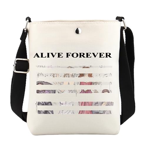 Alive Forever Musical Theater Crossbody Bag Musical Fans Gift