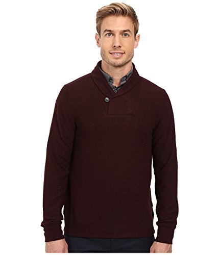 Perry Ellis Men's Pullover Shawl-Collar Knit Shirt