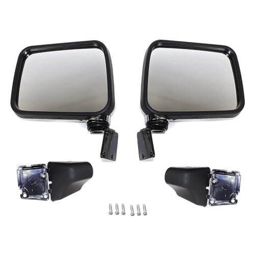 Happiness Grace ドアミラー ジムニー JB32 JA11 JA12 JA22 JA71 1984年-1998年 純正交換タイプ ブラック