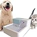 Uniclife Pet Water Fountain, Dog Cat Automatic Electric Drinking Bowl with LED Light