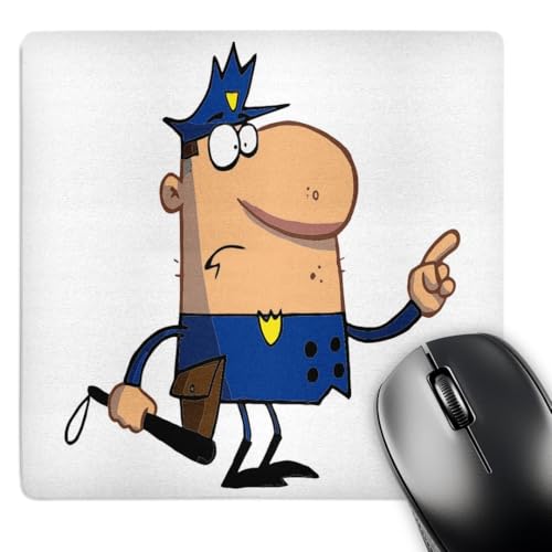 Tapis de souris pour policier pour personnaliser votre bureau de travail