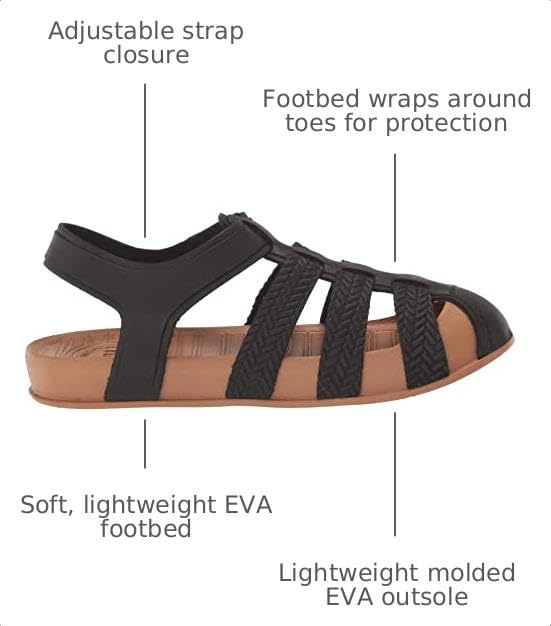 Image of REEF Kids' Water Beachy Fisherman Sandals