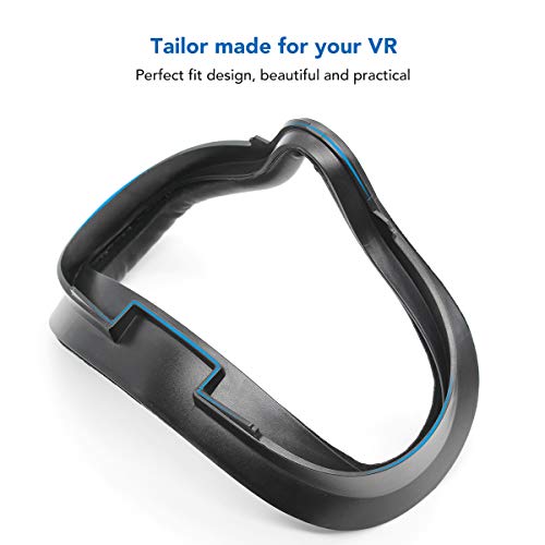 Suporte de interface facial de realidade virtual KIWI e capa de rosto de espuma antisujeira e à prov