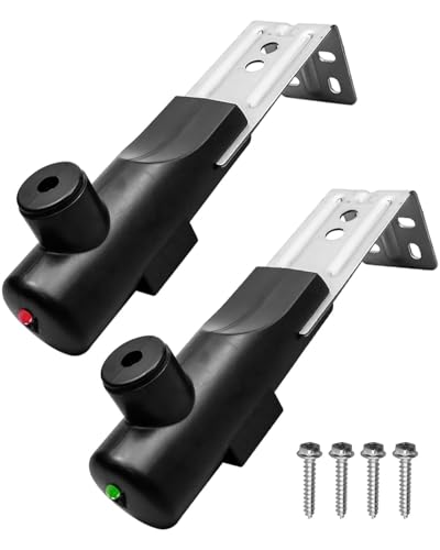 Garage Door Sensor, GSTB-R STB-BL Safety Sensors Fit for Genie Made After 1993, Garage Door Beams Kit Includes Two Sensors (Receiving and Sending)