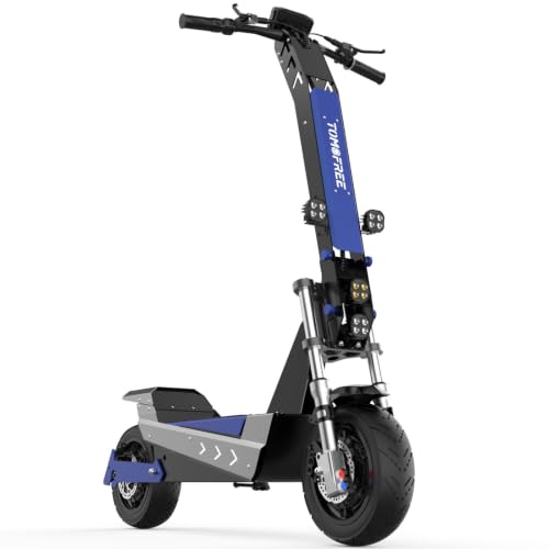 Image of L7 Electric Scooter for Adult, 6000W Dual Motors Up to 50 MPH & 60V 35Ah Battery, 45-Mile Long Range, Full Suspension and Dual Hydraulic Brakes 11 inch All-Terrain Tubeless Tires Off-Road Escooter