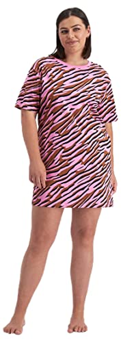 Bonds Women's Sleep Oversized Tee Nightie, Print F5H, XX-Small