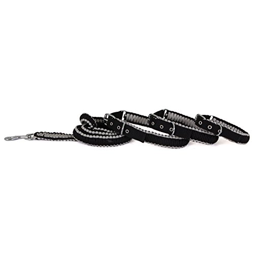 Aspen Pet 3/4" X 14-18" Paracord Collar , Small, Black #TOP13