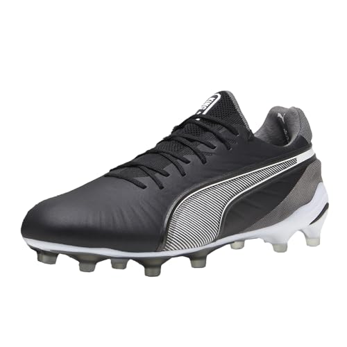 Image of PUMA Mens King Ultimate Soccer Cleats - Black, White - Size 7 M