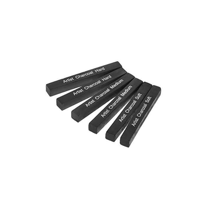 Buy Arham Mktg Compressed Charcoal Sticks Sketching Shading Charcoal