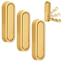 3 Pcs Folding Coat Hooks Heavy Duty Gold Wall Hook Foldable Wall Hangers Towel Hook Hand Towel Robe Hooks Hanger for Hanging Coat Clothes Key Hat Bag Backpack Purse Closet Bathroom Home