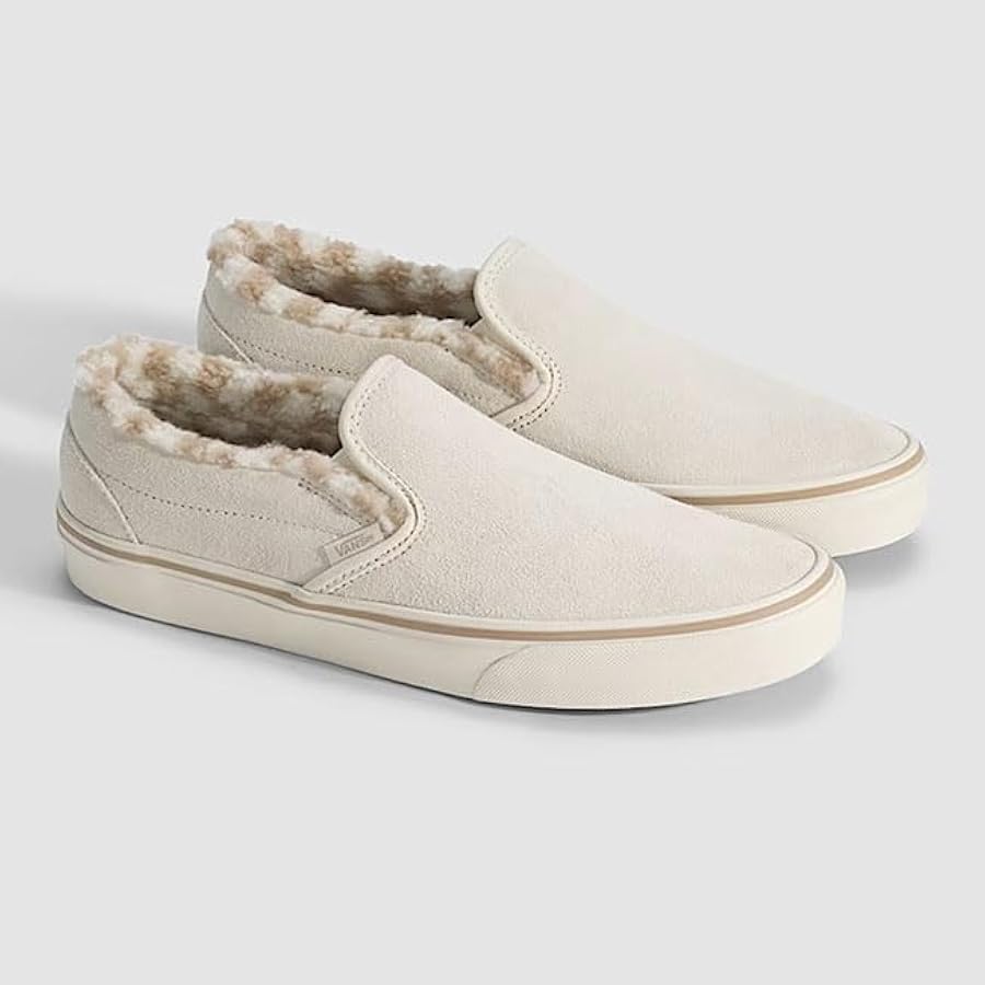 Amazon | VANS バンズ Classic Slip-On ボア スエード スリッポン