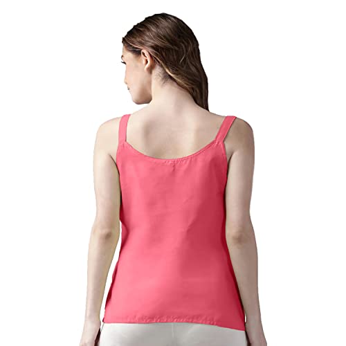 Image of Cotton Short Camisole Non-Stretchable Slip for Women | Short Kurti Slip | Short Camisole | Half-Length Lining | Waist Length Inner | Sameez | Samij(Half Slip)