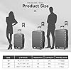 Fochier F Expandable Luggage Sets 3 Piece With Tsa Lockluggage Set Pp Material Travel Suitcase Set With Spinner Wheels For Men Women 202428
