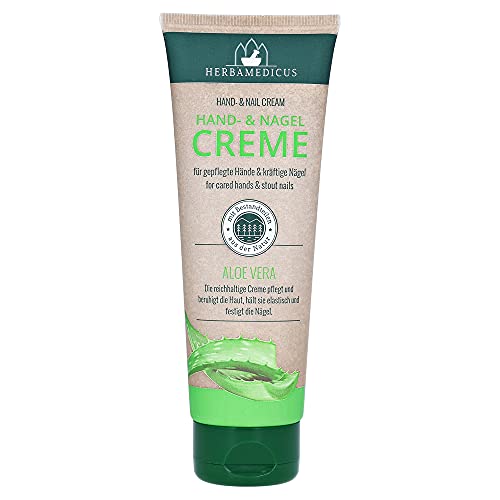 Hand & Nail Cream Aloe Vera 125 ml, Herbamedicus
