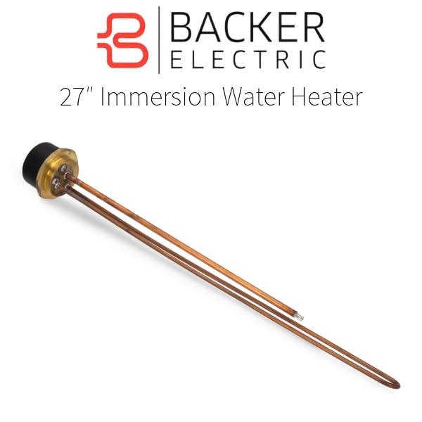 LavaTherm Shel (Backer) 27 Immersion Water Heater with Pre-Installed Thermostat 3kW Copper Element Direct Replacement for Backer Immersions 2 BSP Thread UK Made - Image 2
