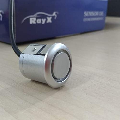 Sensor De Estacionamento Rayx Prime Prata 4 Pontos 18,5 mm