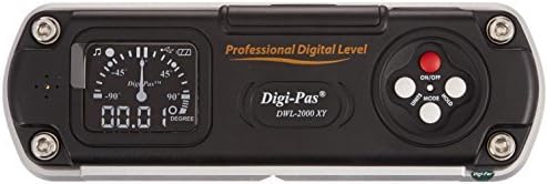 Digi-Pas DWL2000XY 0.01-Degree Resolution Dual Axis Digital Machinist Level by Digi-Pas